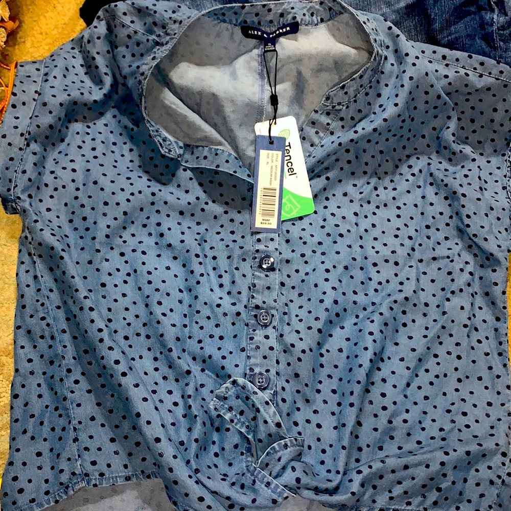 Alex and Parker blouse NWT